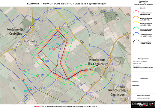 DEMINETEC environmental analysis plan