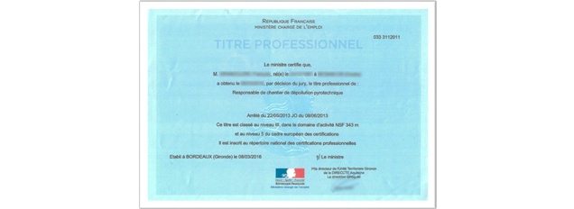 Les qualifications de DEMINETEC