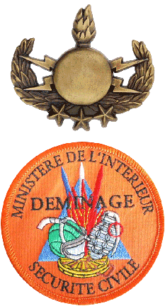 DEMINETEC insignia of Combat engineering deminer