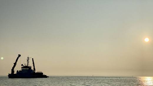 Intervention UXO en milieu maritime depuis un ponton